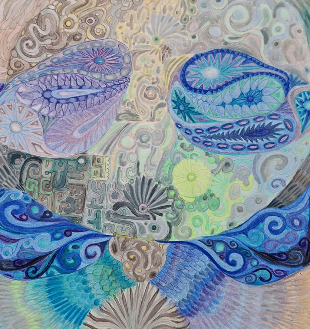 Kunst im leuchtenden Schweigen der kalten Jahreszeit.